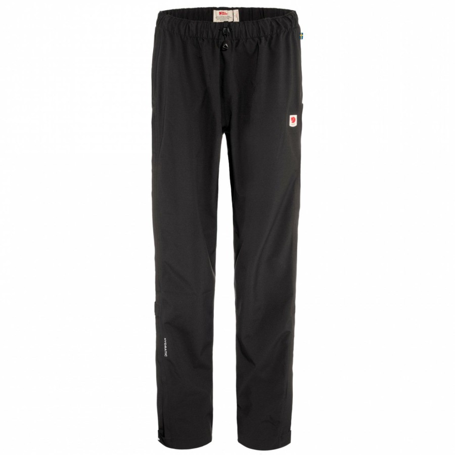 Clothing * | Fjallraven Typical Style Women'S Hc Hydratic Trail Trousers Waterproof Trousers Black