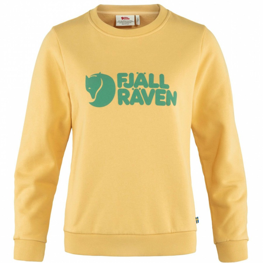 Clothing * | Crazy Deals Women'S Fjallraven Logo Sweater Jumper