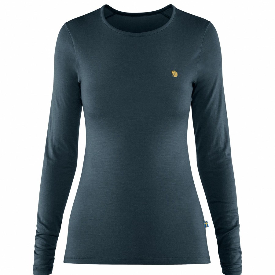 Clothing * | Fjallraven Special Style Women'S Bergtagen Thinwool L/S Merino Base Layer