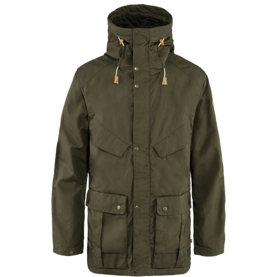 Clothing * | Fjallraven Top Selling Jacket No. 68 Casual Jacket Dark Olive