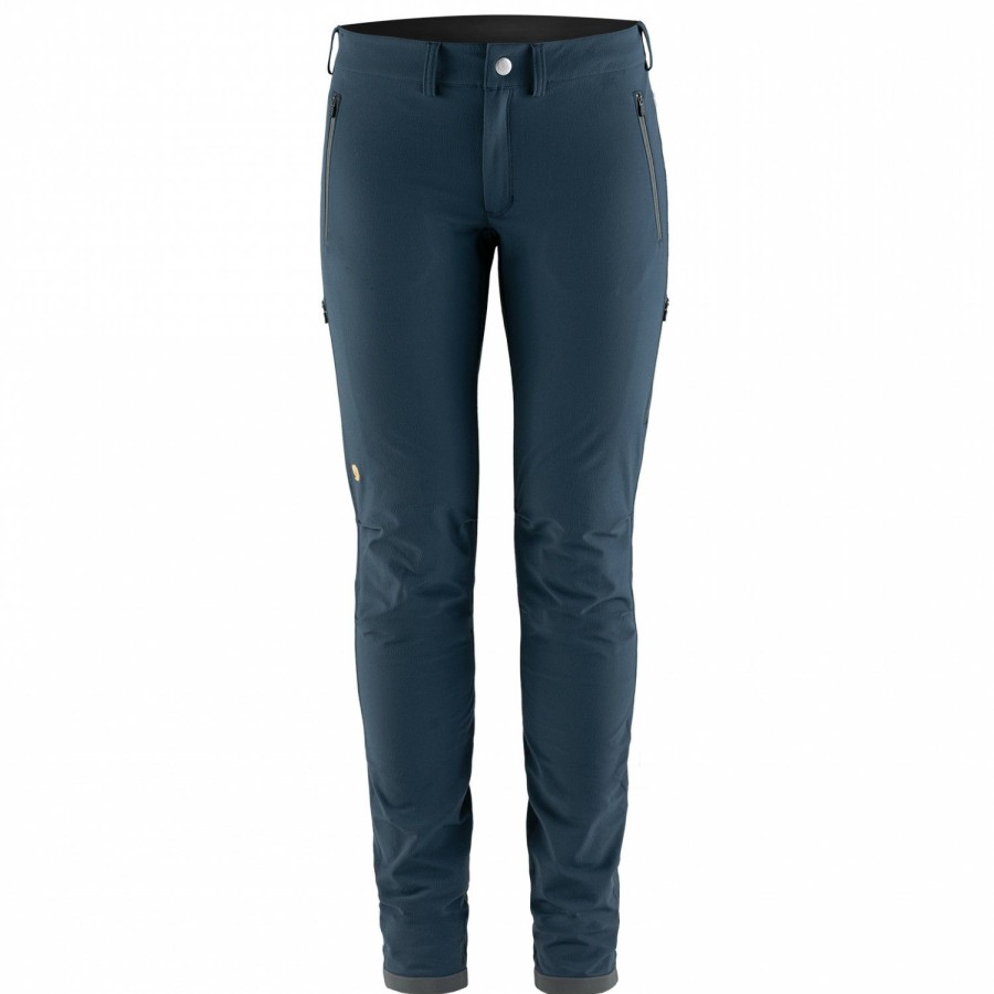 Clothing * | Fjallraven Tendy Style Women'S Bergtagen Stretch Trousers Walking Trousers