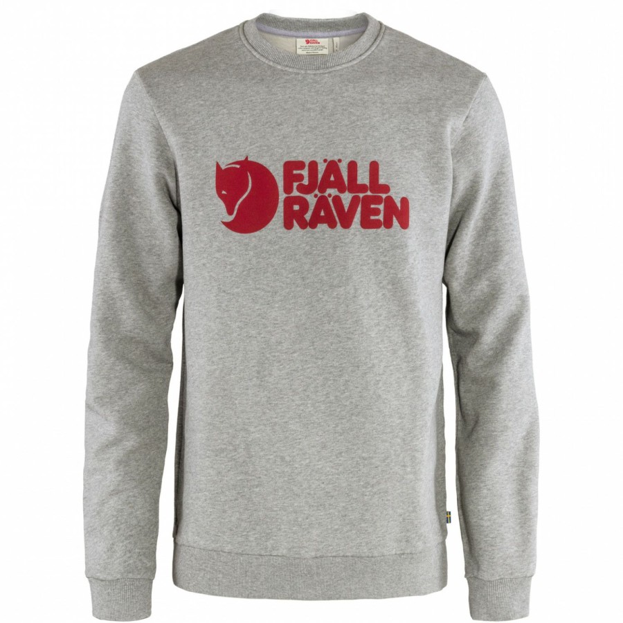 Clothing * | Cut Price Fjallraven Logo Sweater Jumper