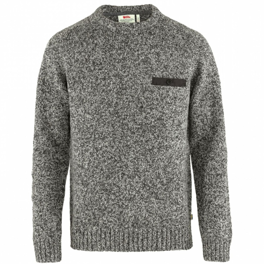 Clothing * | Fjallraven Reliable Quality Lada Round-Neck Sweater Wool Jumper