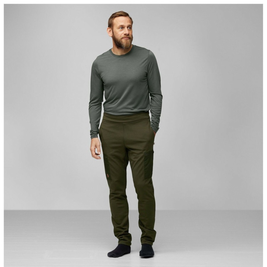 Clothing * | Fjallraven Online Store Keb Fleece Trousers Walking Trousers