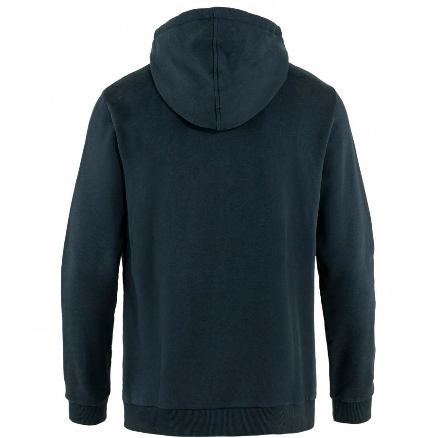 Clothing * | Cut Price Fjallraven Logo Hoodie Hoodie