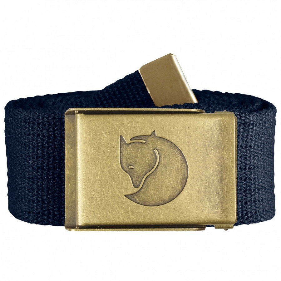 Clothing * | Fjallraven Online Store Canvas Brass Belt 4 Cm Belt