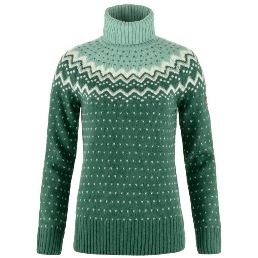 Clothing * | Fjallraven Crazy Deals Women'S Ovik Knit Roller Neck Wool Jumper