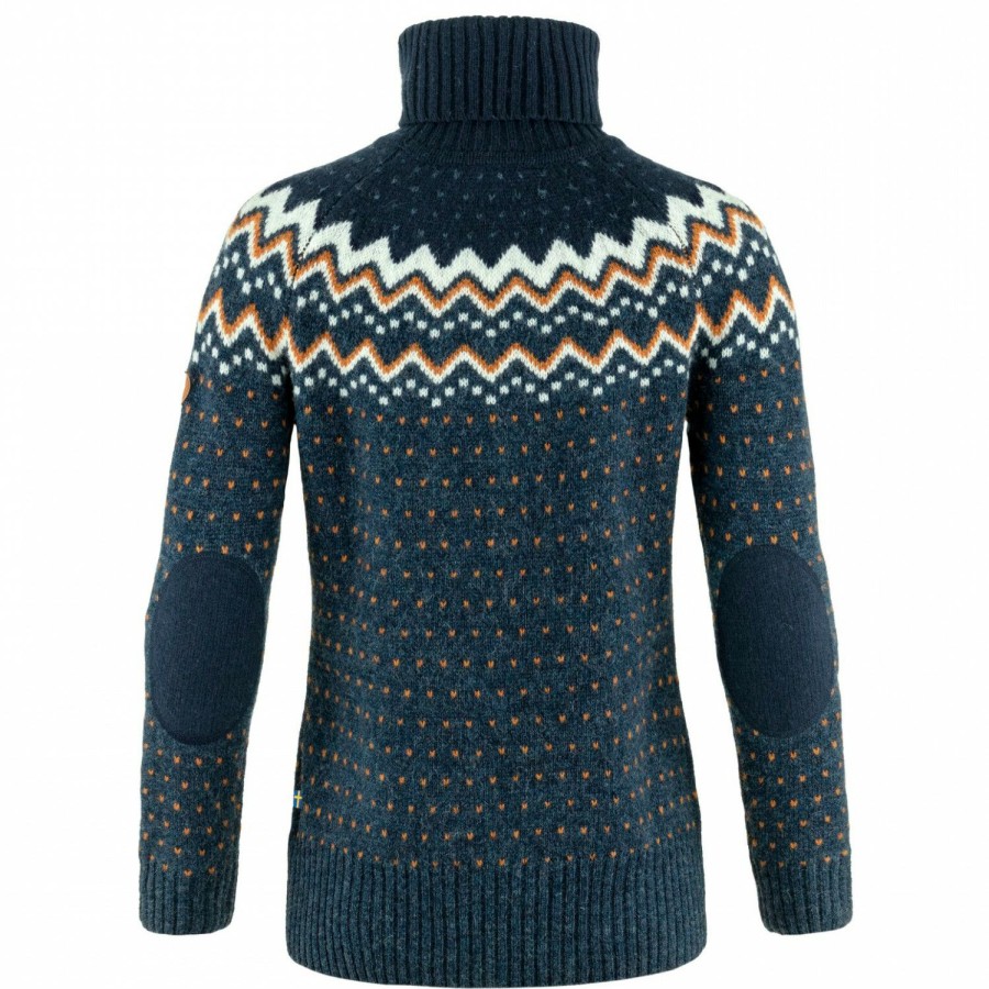 Clothing * | Fjallraven Crazy Deals Women'S Ovik Knit Roller Neck Wool Jumper