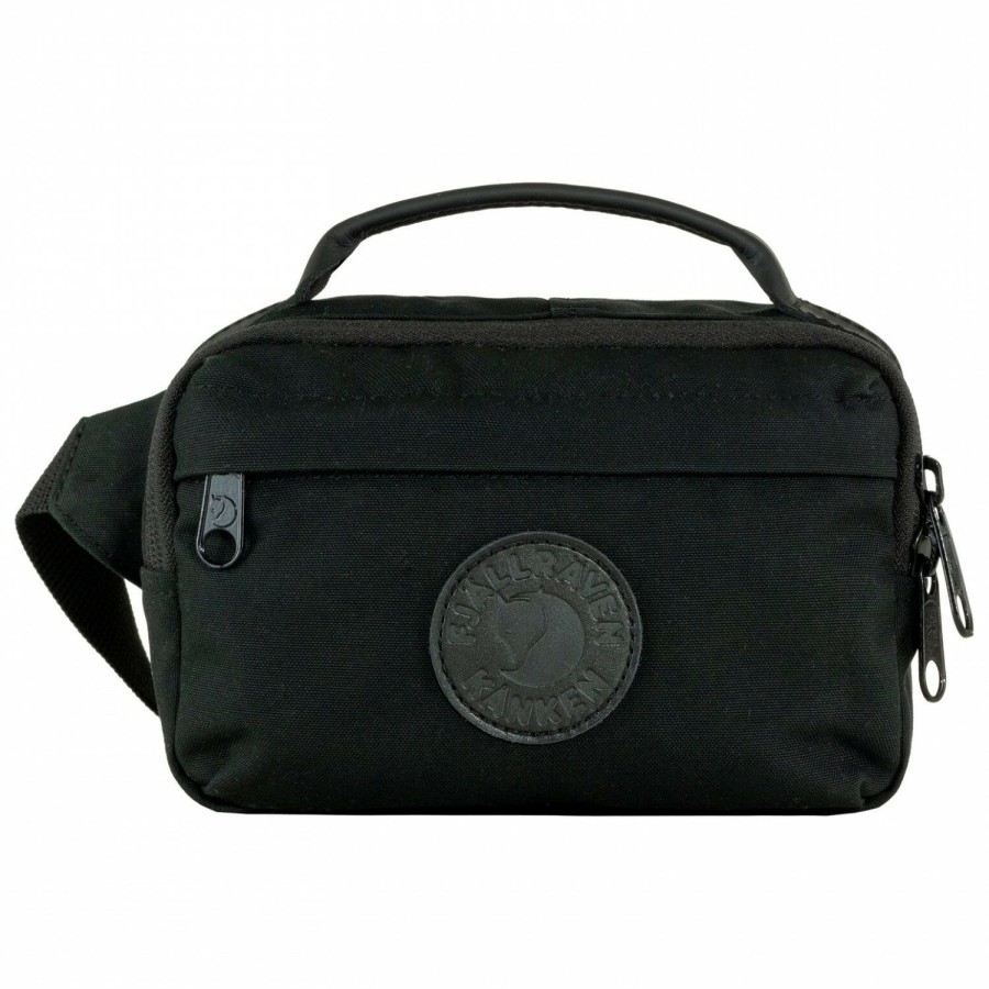 Equipment * | Fjallraven Cut Price Kanken No. 2 Hip Pack 2 Hip Bag Black