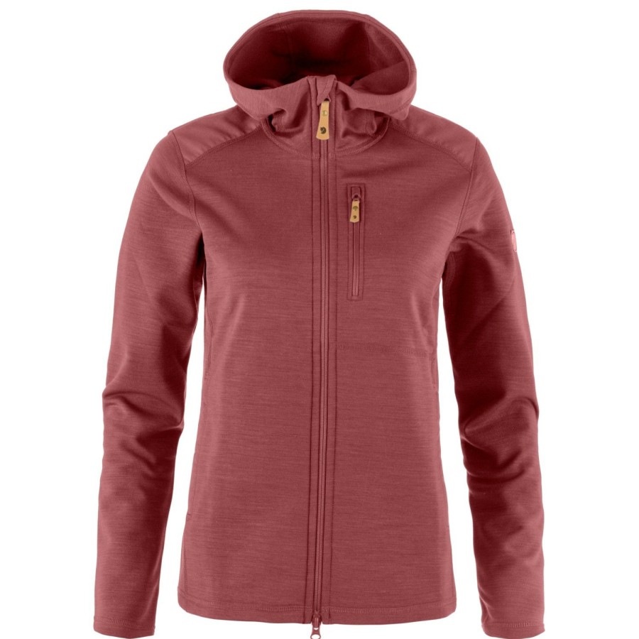 Clothing * | Fjallraven Discount Sale Women'S Keb Fleece Hoodie Fleece Jacket