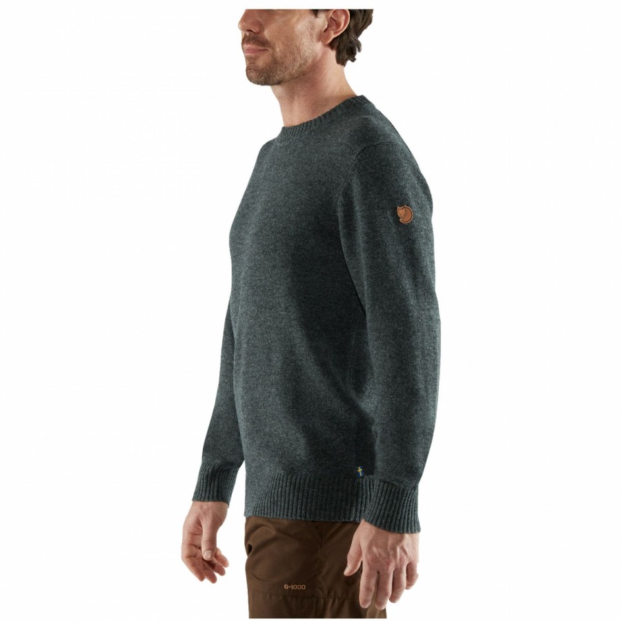 Clothing * | Fjallraven Discount Sale Ovik Round-Neck Sweater Jumper