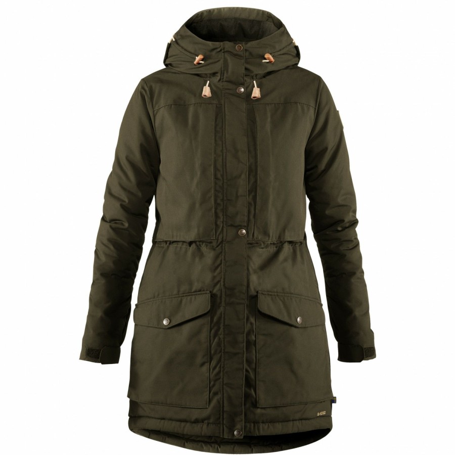 Clothing * | Fjallraven Special Style Women'S Singi Wool Padded Parka Coat