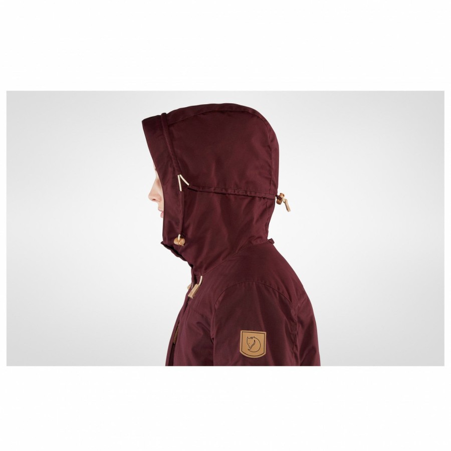 Clothing * | Fjallraven Special Style Women'S Singi Wool Padded Parka Coat