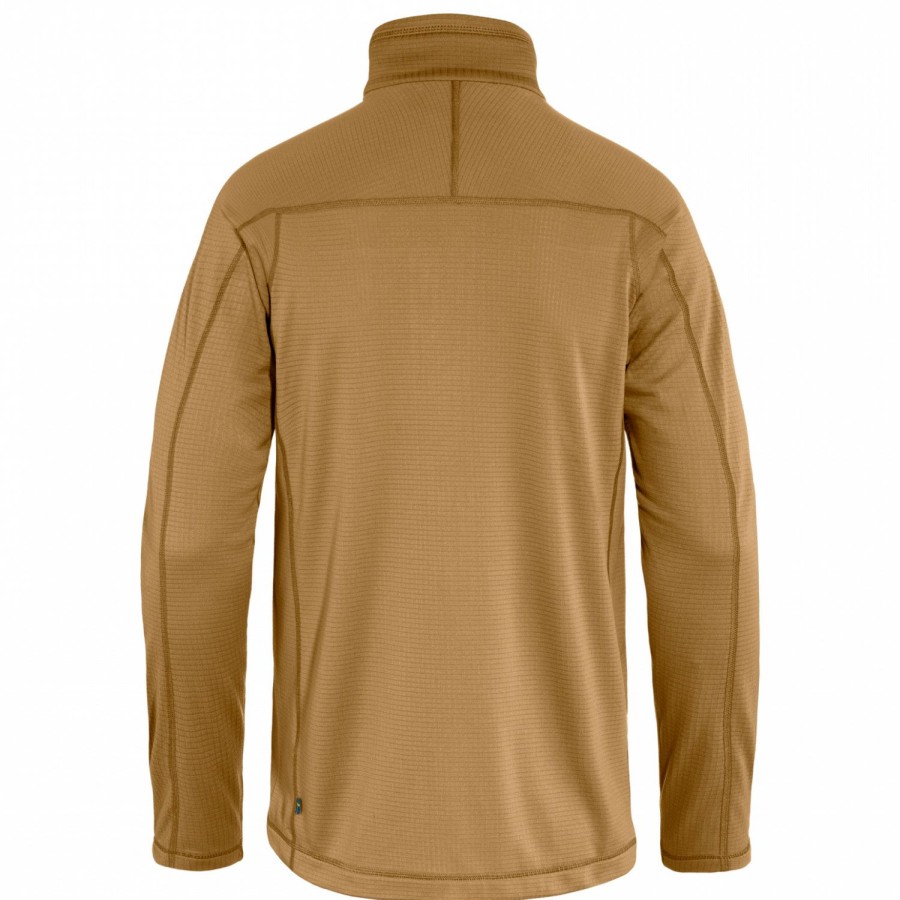 Clothing * | Fjallraven Discount Sale Abisko Lite Fleece Half Zip Fleece Jumper